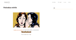 Desktop Screenshot of fano.lv